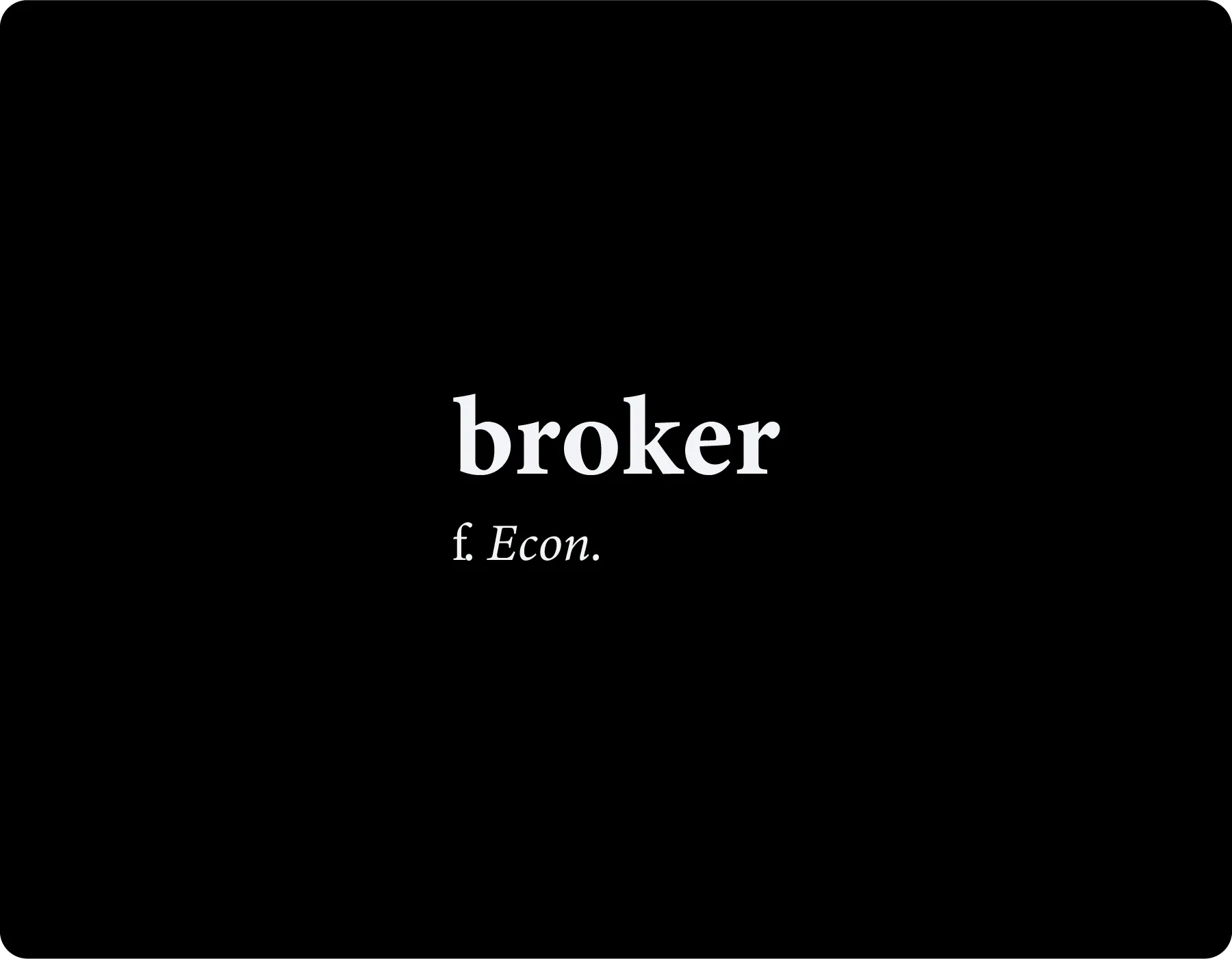 Bróker